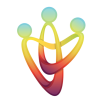 KentiQ Logo i multifarvet design